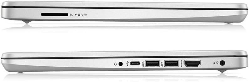 HP 14s Laptop With 14" Diagonal FHD Display - Intel Core i3-1215U Processor - Intel UHD Graphics - Backlit keyboard - 16GB DDR4 Ram - 512GB NVMe SSD - Win 11 (Natural silver)