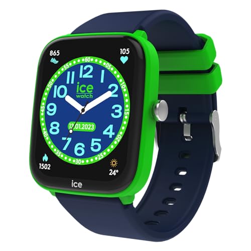 ICE-WATCH - ICE smart junior 2.0 - Connected watch for Children with silicone strap (1,75 inch)