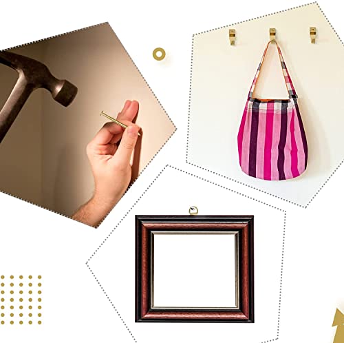 KK KAT Picture Hanging Kit 220 Pcs Heavy Duty Picture Hangers for Dry Wall, Nails for Hanging Picture, Wall Hanging Kit, Wall Hooks for Hanging Pictures, Picture Hanging Hardware, Canvas Hanger