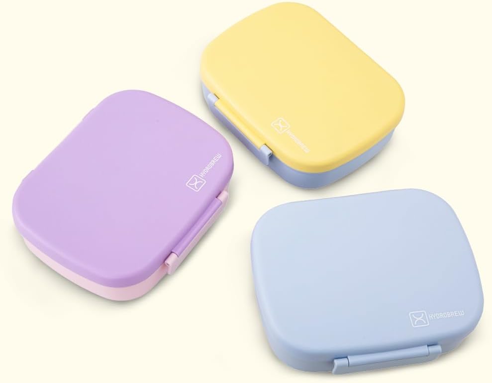 Smart Serve Bento Lunch Box 1100 ml, 5 compartment- Sky Mist