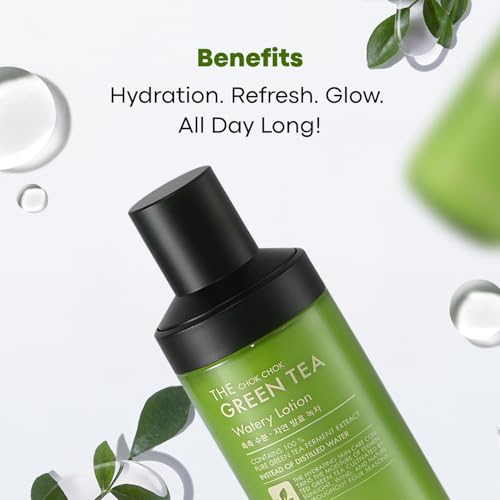 TONYMOLY The Chok Chok Green Tea Watery Lotion, 160 Milliliter (Pack of 1)