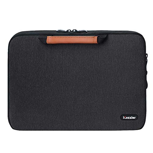iCozzier Handle Laptop Briefcase Shoulder Bag Electronic Accessories Organizer Messenger Carrying Case Laptop Sleeve Protective Bag