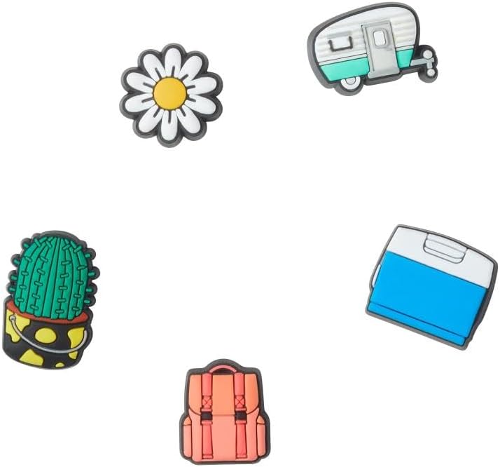 Crocs Jibbitz 5-Pack Summer Shoe Charms | Jibbitz for Crocs