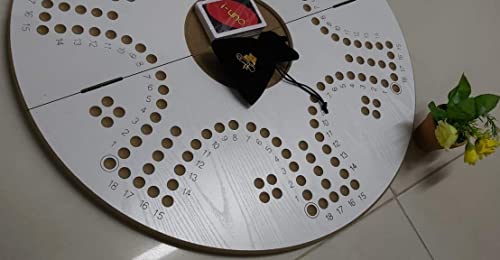 jackaroo board Foldable game, Familly Fun, Indoor Outdoor, white colour, one side 4 player one side 6 player, لعبة جاكرو قابلة للطى 4 لاعبين على وجه والوجه الاخر 6 لاعبين تاتى مع الاحجار واوراق