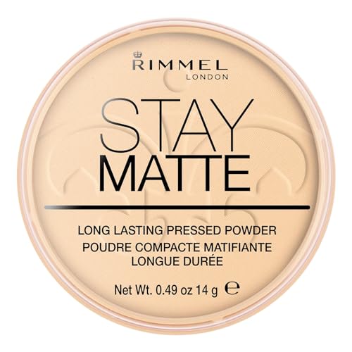 Rimmel London, Stay Matte Pressed Powder, 01 Transparent, 14 g