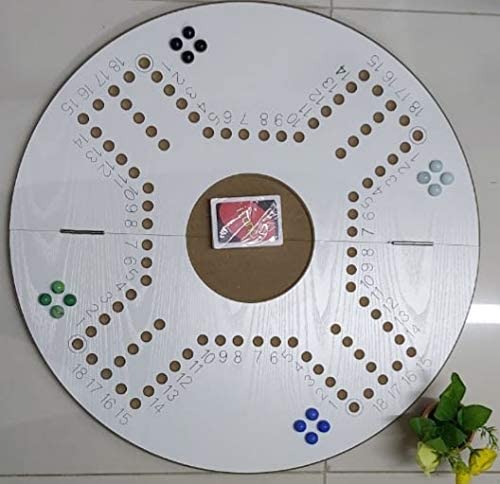 jackaroo board Foldable game, Familly Fun, Indoor Outdoor, white colour, one side 4 player one side 6 player, لعبة جاكرو قابلة للطى 4 لاعبين على وجه والوجه الاخر 6 لاعبين تاتى مع الاحجار واوراق