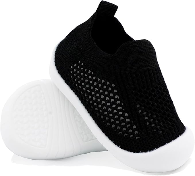 ZONEY Baby Shoes Toddler First Walking Shoes Infant Sneakers Breathable Knitted Mesh Boy & Girls Shoes