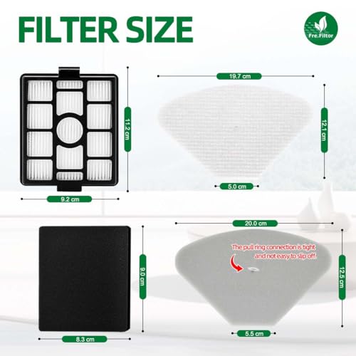 Auto-Empty System Filter Replacement for Shark IP3251UKT PowerDetect Clean & Empty Cordless Vacuum Cleaner - Part # XHFIP3251 XAFFIP3251