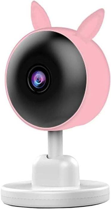 Smart WiFi Baby Monitor - No Glow Night Vision Camera with Bluetooth Remote, 360° Coverage for Child Safety