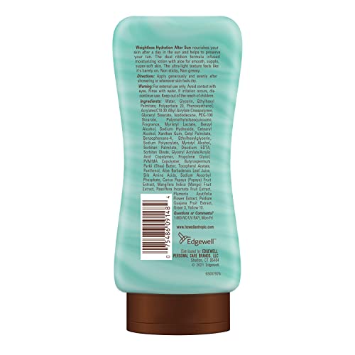 Hawaiian Tropic Silk Hydration Weightless After Sun Lotion - Coconut Papaya Fragrance 177ml, White, 6 Ounce