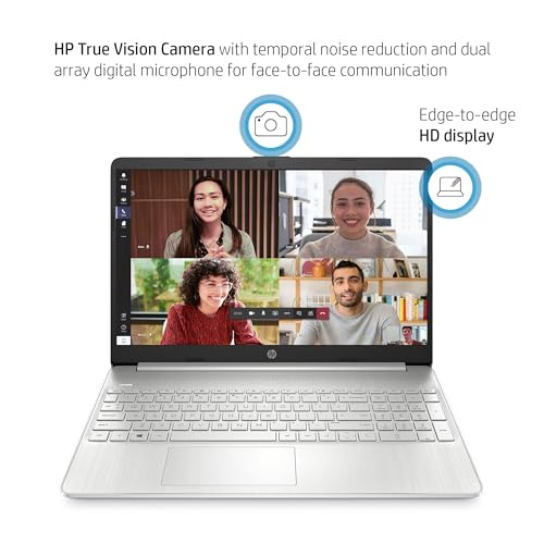 HP Newest Laptop , 15.6" HD Display, Dual Core Intel i3-1115G4 (Upto 4.1GHz,Beats i5-1030G7), 16GB RAM, 512GB SSD, HD Webcam, Bluetooth, WiFi 6, 11+ Hour Battery, Win 11 (Upgraded)