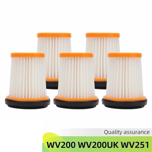 MEXWLOP Cordless Handheld Vacuum Cleaner HEPA Filter, for SHARK, WV200 WV200UK WV251, Parts Accessories Vacuum Cleaner Filter(5 HEPA)
