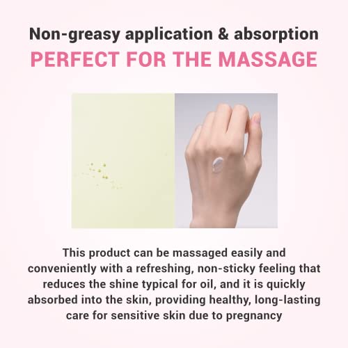 ATOPALM | Maternity Care Massage Oil | Stretch Marks Removal | Pregnancy Must Haves | Pregnancy Skin Care | Postpartum Skin Elasticity Improvement | Belly Oil for Pregnant Women | 4 fl oz (120ml)