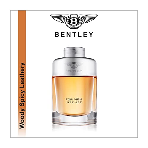 Bentley INTENSE Eau De Parfum Natural Spray For Men Fragrances, 3.4oz / 100ml