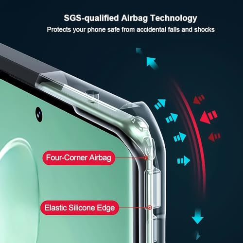 For Vivo V30 Lite 5G Cover, Camera Lens Protection Back Cover, TPU Shockproof Airbags Bumper Mobile Phone Case Anti-Yellowing Slim Fit Protective Casing (V30 Lite)