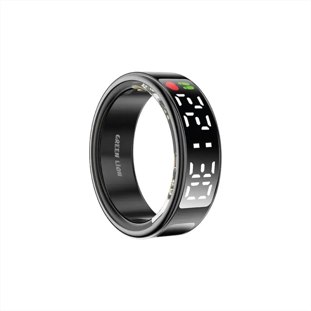 Next Store Smart Ring Pro: Health & Fitness Tracker with Digital Display, Heart Rate, Blood Oxygen (SpO2) & Sleep Monitor, Waterproof Smart Wearable for Men & Women Size 9