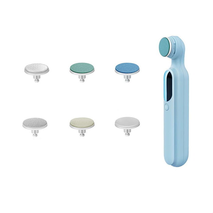 Azonee Electric Nail Drill Machine, 6 in 1 Electric Nail Files and Buffer Set, Professional Manicure Pedicure Kit, Efile Cordless Nail Drill, Portable Manicure Tools for Professional Beginner