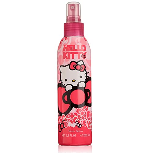 Hello Kitty Air-Val Perfume Body Spray Pink For Children, 200 ml (Item Packing may vary )