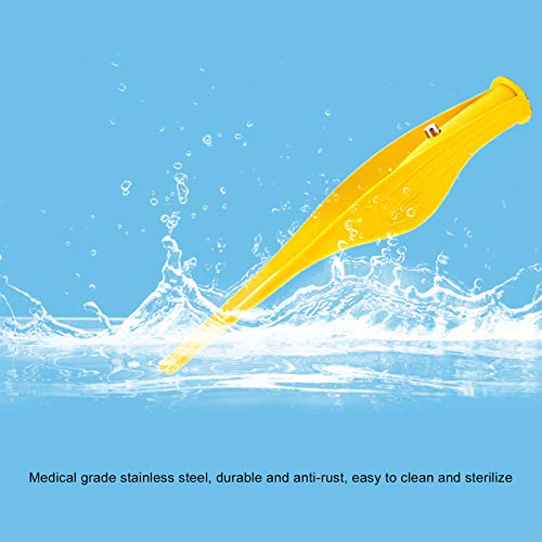 Irovami Ear Cleaner for Kids LED Flashlight Earpick Ear Wax Removal Tweezers Ear Picks Luminous Cleaning Tool