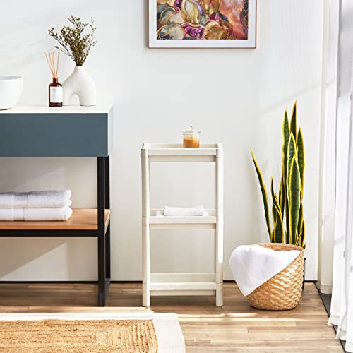 Home Box Allure Bios Rectangle 3-Tier Bathroom Caddie 71 X 36 X 23 Cm Grey