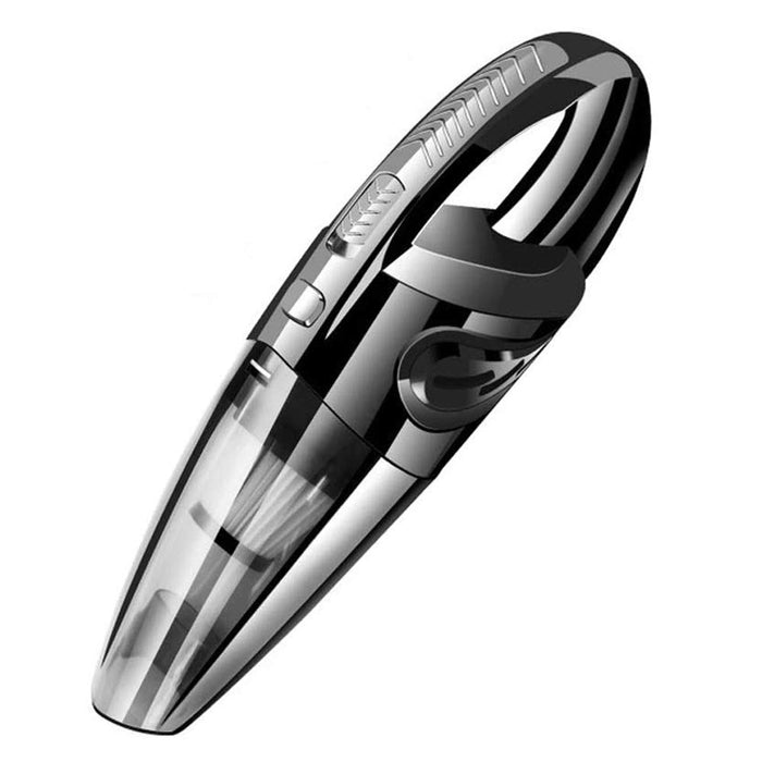 IDEA-TECH Car Vacuum Cleaner, 3.2KPa Strong Cyclone Suction, 12V 120W Rechargeable, for Pet Hair Car Home Cleaning, Black, 355*105*125mm/13.97*4.13*0.16in, F6001
