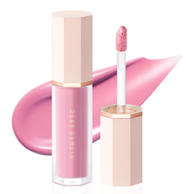 DEAR DAHLIA Petal Drop Liquid Blush TAFFY - Cream for Cheeks, Rare Beauty, Natural Long Lasting Face Makeup, Skin Tint, 4g
