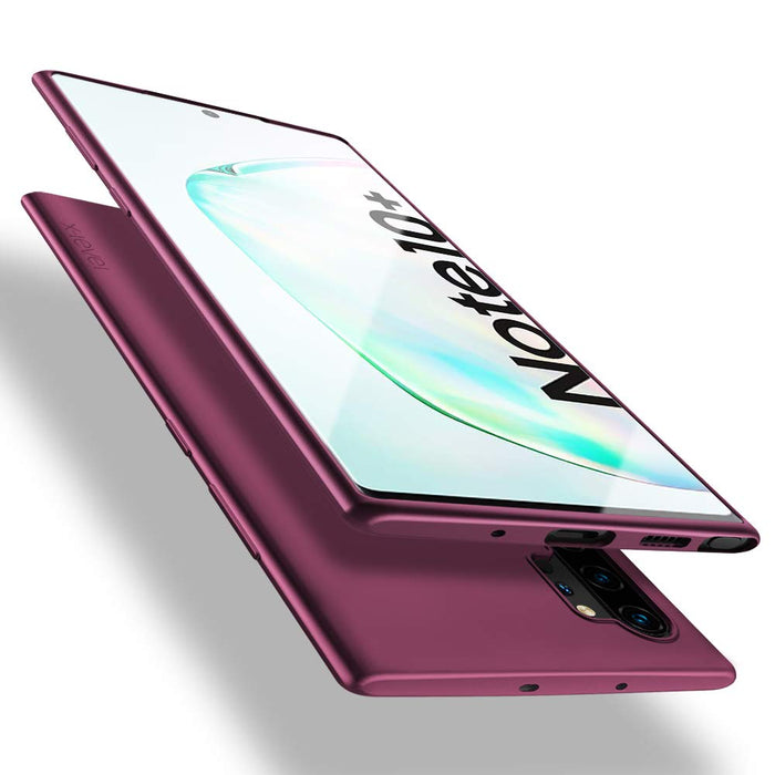 X-level Galaxy Note 10+ /Note 10 Plus 5G Case??Slim Fit Soft TPU Ultra Thin Note 10 Plus Mobile Phone Cover Matte Finish Coating Grip Phone Case for Women Compatible Samsung Note 10 Plus 5G