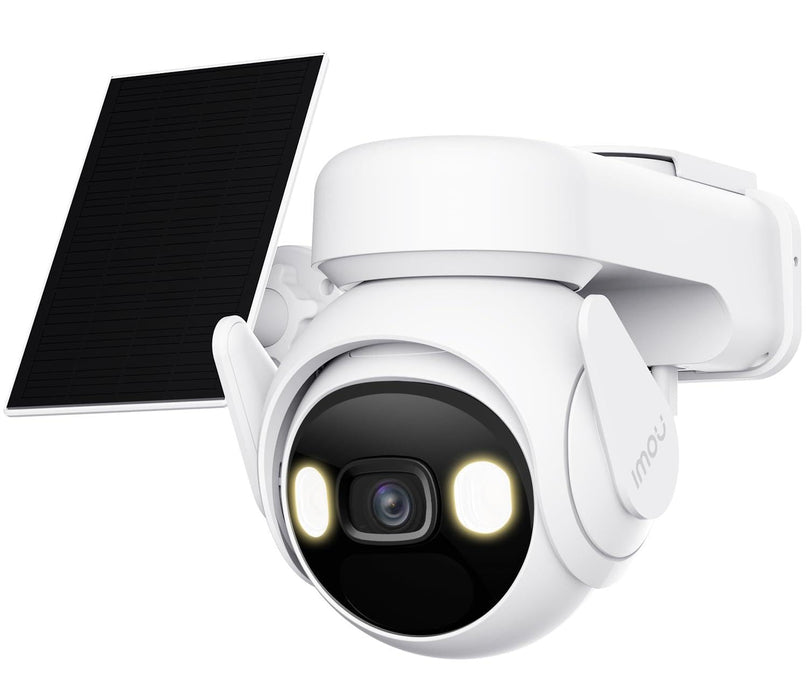 Imou 4G LTE Solar Security Camera, Surveillance Camera with 10000mAh Battery, Color Night Vision, Two-Way Audio, IP66, Low Temperature Charging, SIM and SD Card Included