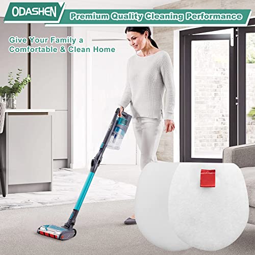 Odashen 3 Pack Duo Clean Filter Set Replacement for Shark Hoover IC300 IZ251UK IZ251UKT IZ201UK IZ201UKT IZ201UKTSB IZ202SM IZ201ME IZ201EUT Cordless Stick Vacuum Cleaner