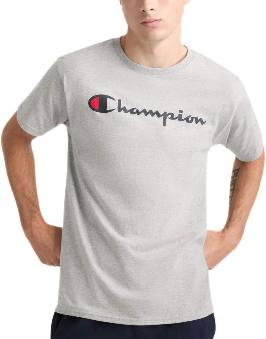 mens Classic Graphic Tee, Big C Logo T-Shirt