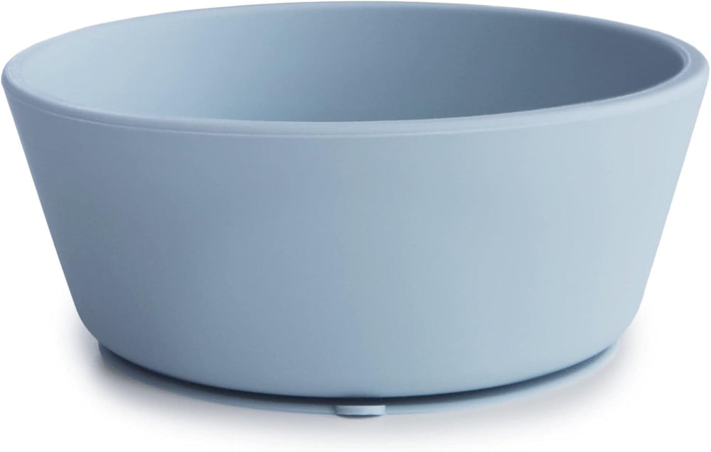 Silicone Baby Food Bowl with Suction, Spill-Proof Design, Microwave & Dishwasher Safe - BPA-Free, Food-Grade Material Stays Cool to Touch for Easy Self-Feeding, 280ml Woodchuck