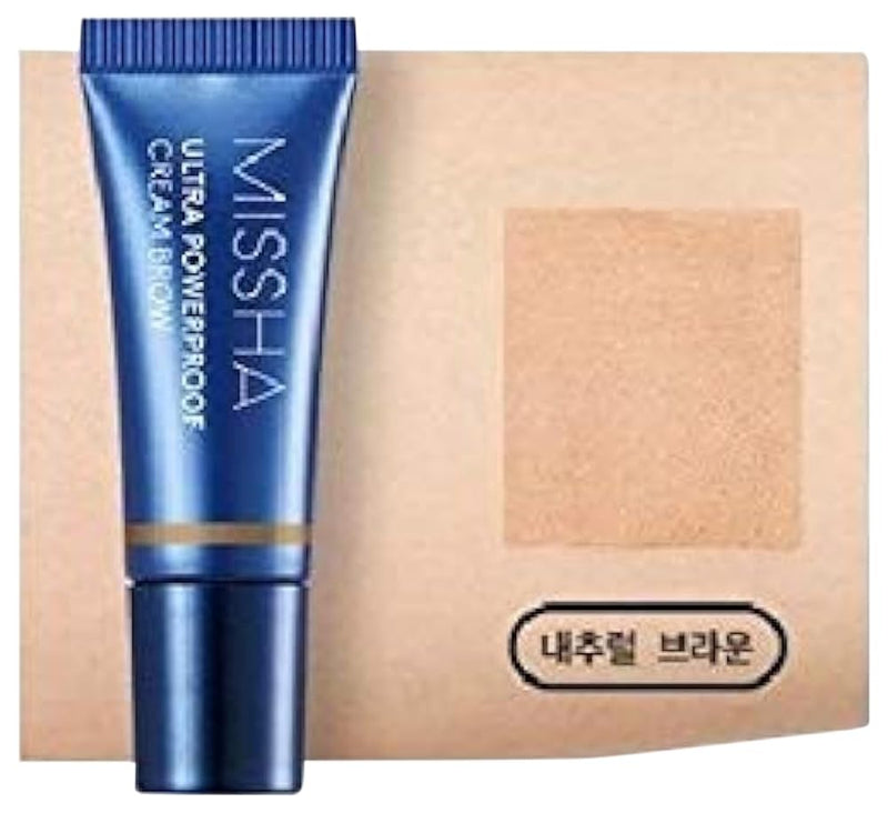 Missha Ultra Powerproof Cream Brow, Natural Brown