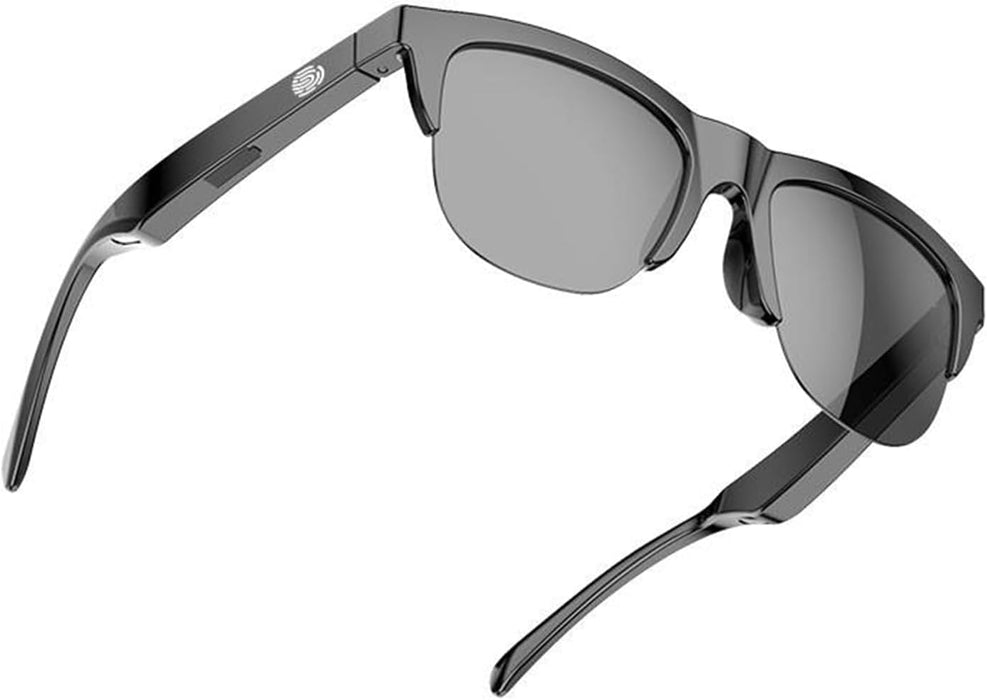 Smart Glasses, Polarized Bluetooth Sunglasses Built-in Voice Contro & Microphone & Speakers Touch, UV Protection Audio Sun Glass for Men Women Athletic Ourdoor
