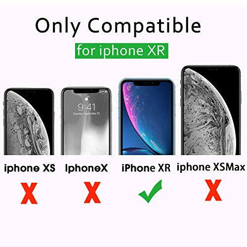 DOMAVER Case for iPhone XR Case Liquid Silicone Slim Lightweight Smooth Soft Gel Rubber Microfiber Lining Cushion Texture Cover Protective Shockproof Phone Cases for iPhone XR - Pink