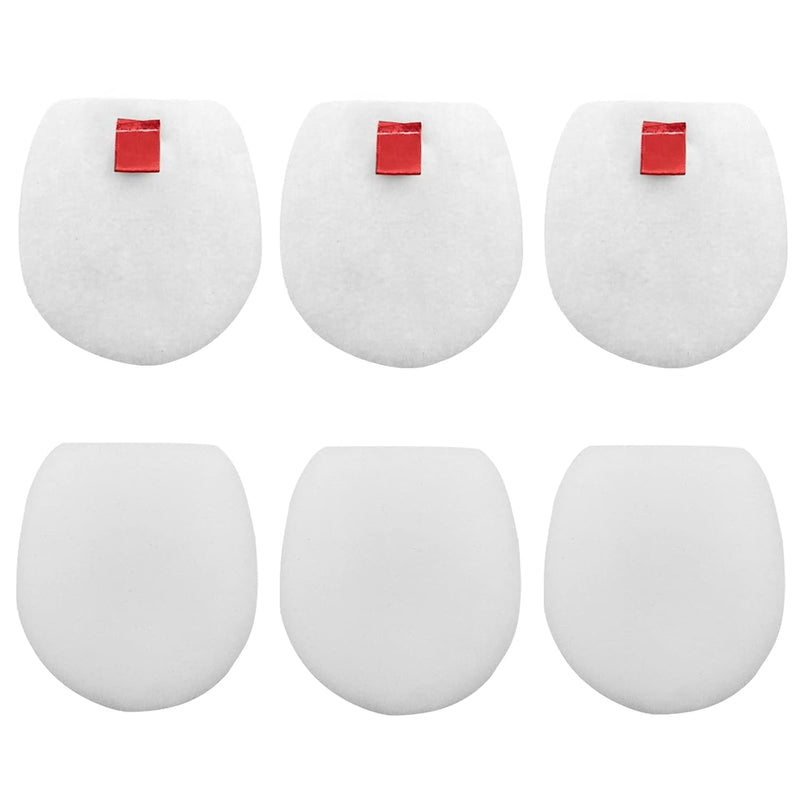 Odashen 3 Pack Duo Clean Filter Set Replacement for Shark Hoover IC300 IZ251UK IZ251UKT IZ201UK IZ201UKT IZ201UKTSB IZ202SM IZ201ME IZ201EUT Cordless Stick Vacuum Cleaner