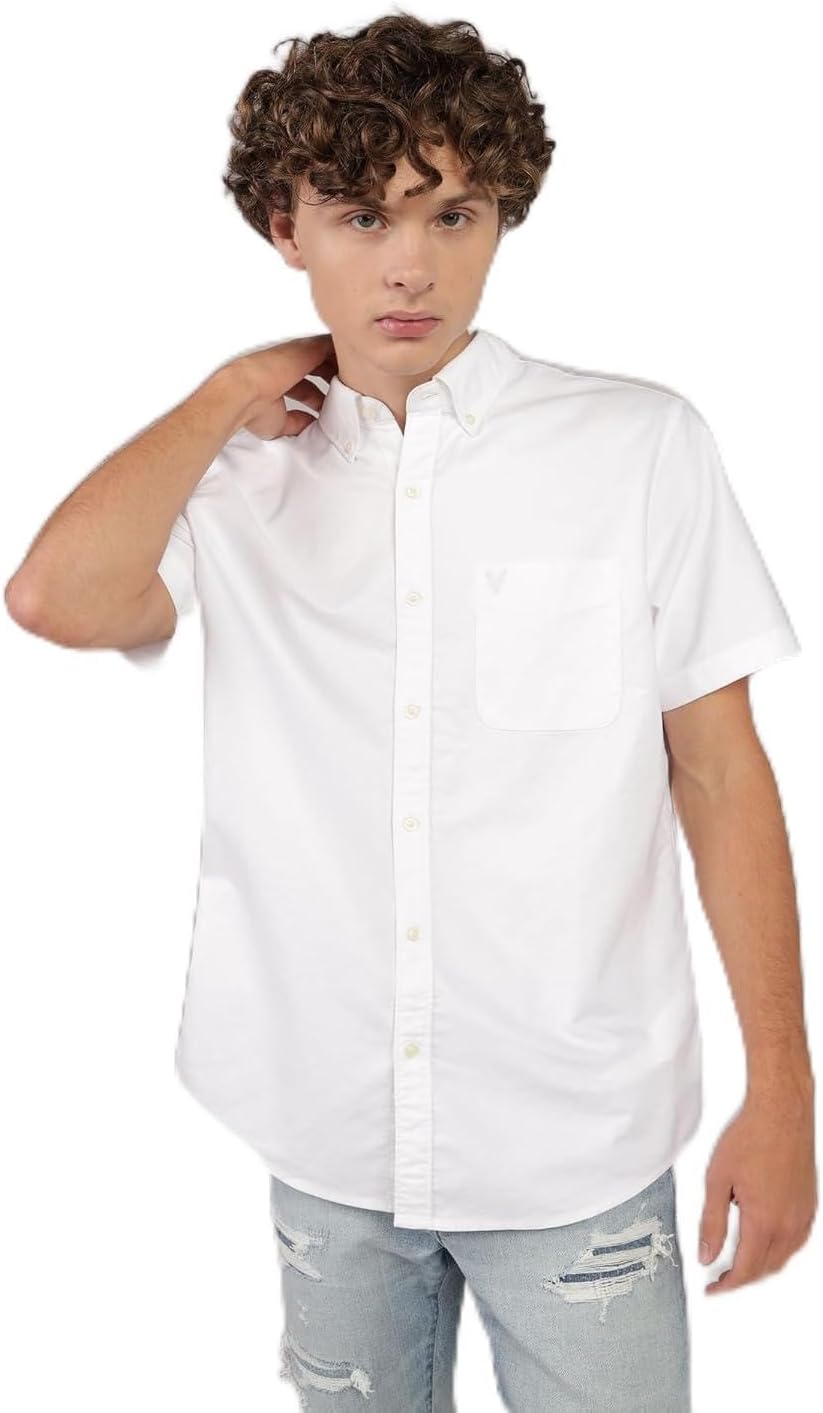 Mens Poolside Button-Up Shirt Modern (pack of 1)