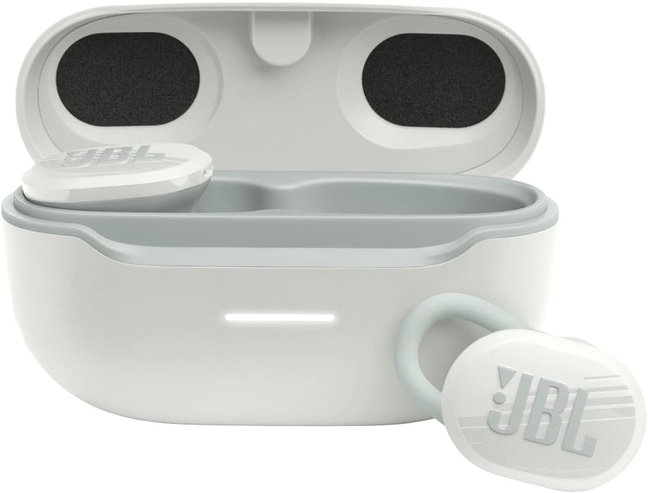 JBL Endurance Race TWS - Waterproof true wireless active sport earbuds, JBL Pure Bass Sound, Up to 30 hours of battery life, IP67 Waterproof and Dustproof, Ambient Aware & TalkThru (Black)