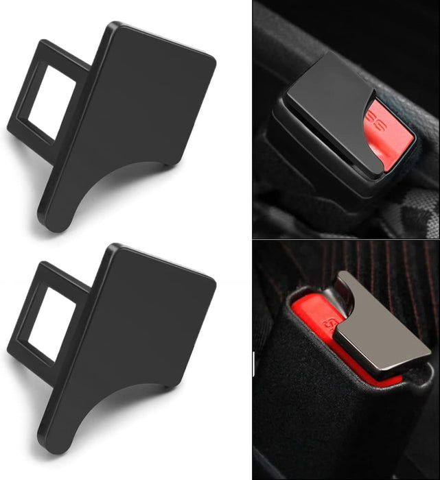 ECVV Car Buckle Clip Seatbelt Clip Accessories, Hidden Seat Belt Buckle Alarm Stopper, Vehicle Seatbelt Silencers for Cancel Driving Noise