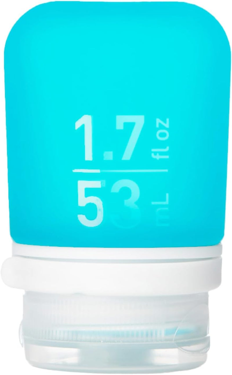 humangear GoToob, Small Parent, Humangear Gotoob+ Silicone Travel Bottle With Locking Cap, Small (1.7oz)