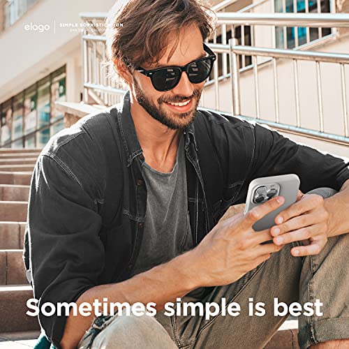 elago Silicone for iPhone 13 Pro MAX case cover - White