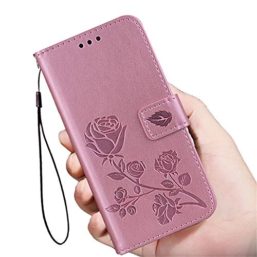Case for Xiaomi Redmi 9C/Redmi 9C NFC, mobile phone case for Xiaomi Redmi 9C NFC, folding case case, stand, card slot, silicone bumper, shockproof protective cover for Xiaomi Redmi 9C (6.53 inches)