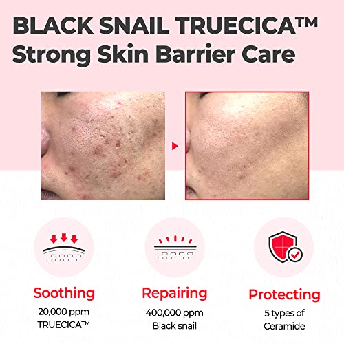 Some By Mi Snail Truecica Miracle Repair Cream | 60g | Made From Snail Mucin For Sensitive Skin | Daily Repair Face Moisturizer For Acne Marks & Strengthen Skin Barrier