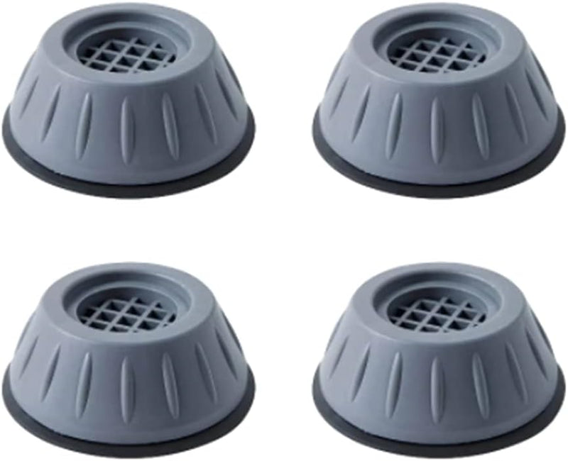 N / B 4 Pack Shock and Noise Cancelling Washing Machine Support, Anti Slip Vibration Prevent, Washer and Dryer Pedestals Fit All Machines