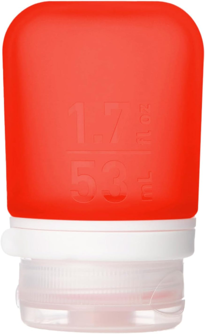 humangear GoToob, Small Parent, Humangear Gotoob+ Silicone Travel Bottle With Locking Cap, Small (1.7oz)