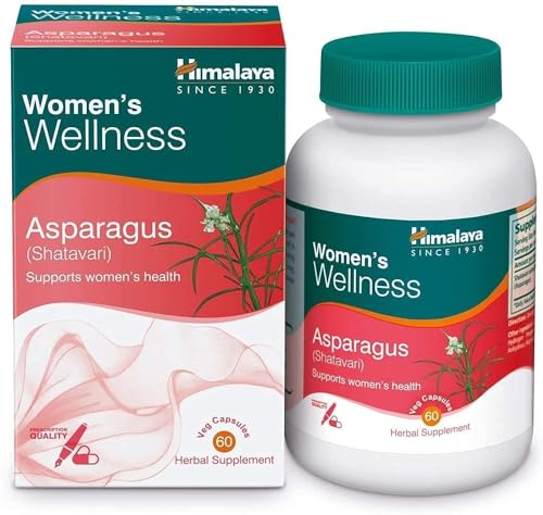 Himalaya Herbals Asparagus (Shatavari), Supports Women'S Health, Promotes Healthy Lactation, Herbal Veggie Capsule