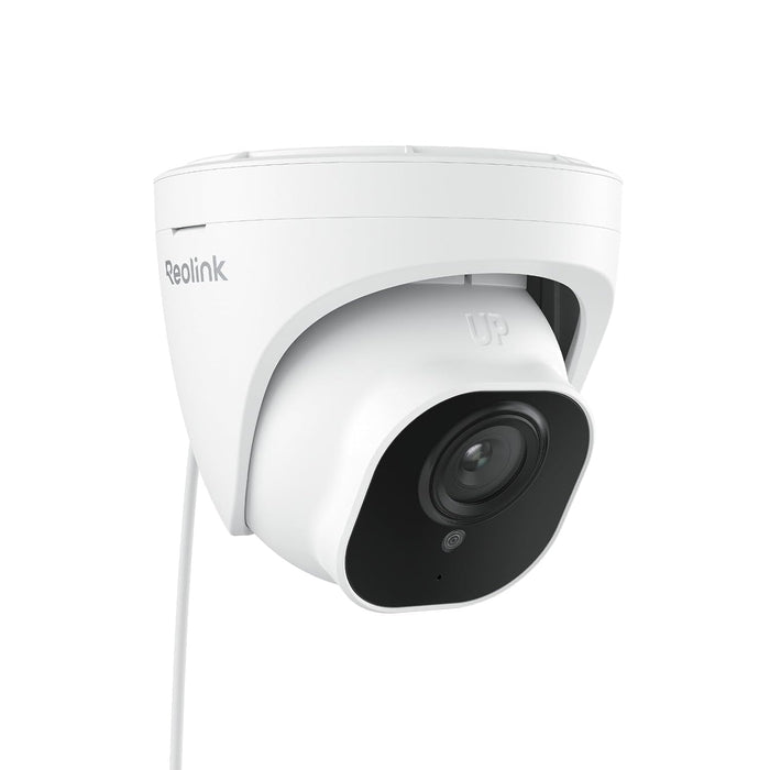 REOLINK 5MP PoE Security Camera, CCTV Camera for Home Outdoor, Human/Vehicle Detection, 100ft IR Night Vision, 24/7 Recording, Up to 256GB microSD Card, Works with REOLINK NVR, RLC-520A