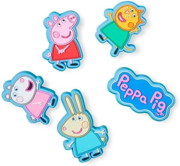 Crocs 5-Pack Peppa Pig Shoe Charms | Jibbitz