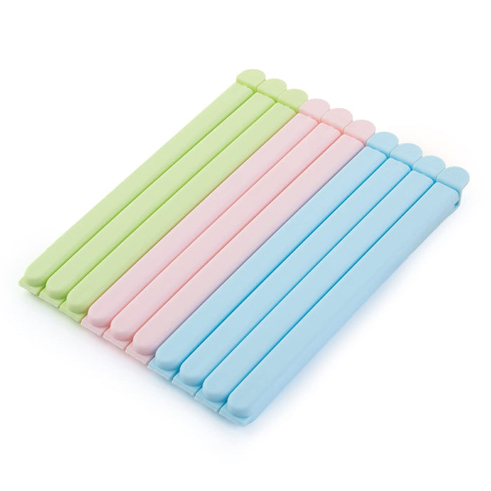 BIGJIYU 20 cm Sealing Clips, Large Bag Clips, Bag Sealing Clips for Food, Food, Sandwich, Snacks, Coffee Bags (Pack of 10)