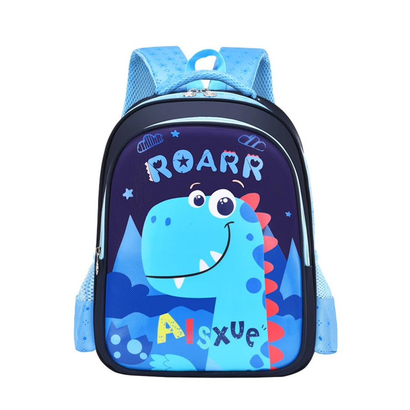 HEIMDI Cute Cartoon School Bag For Boys and Girls, Zippered School Bag for Elementary School Students/Padded and Adjustable Shoulder Strap, Lightweight Children's Travel Bag