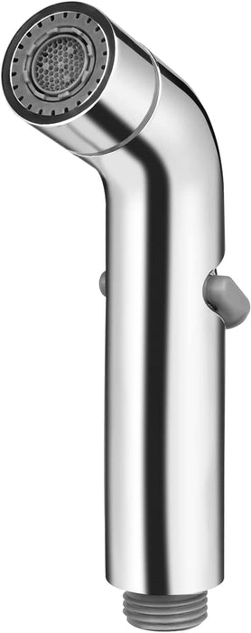KASTWAVE Bidet Toilet Sprayer Head Stainless Steel Handheld Bidet Sprayer Cloth Bathroom Diaper Sprayer for Kitchen and Toilet Cleaning, without Holder
